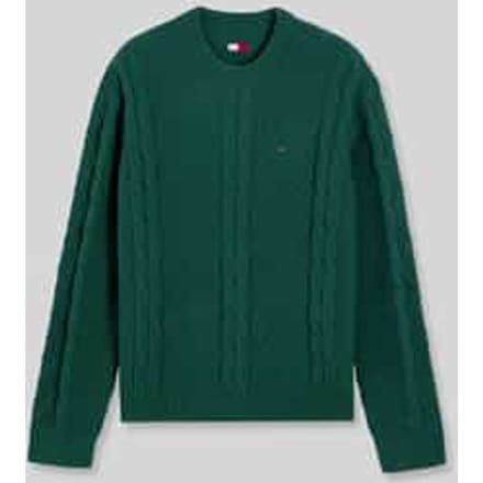 Regular fit pullover van puur katoen met gestikt logo