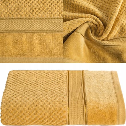 Luxe Katoenen Gastendoek 30x50cm - 500 GSM Mosterdgeel