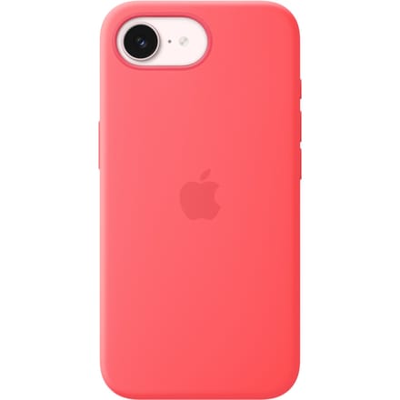 Apple Siliconenhoesje met MagSafe voor de Apple iPhone 17e - Bright Guava