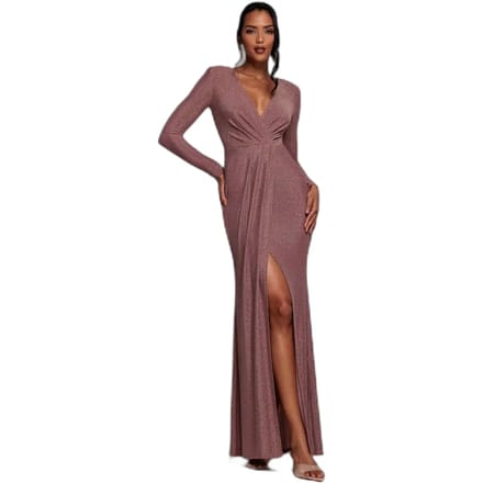 Lurex jurk voor dames Goddiva
