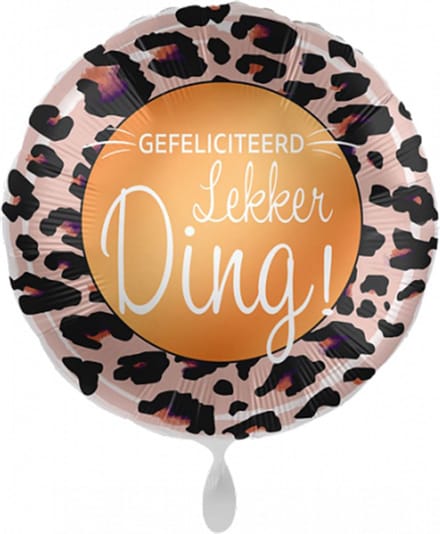 Folieballon - HG Lekker ding