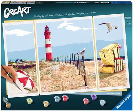 Ravensburger CreArt Paint by Numbers - Beside The Seaside