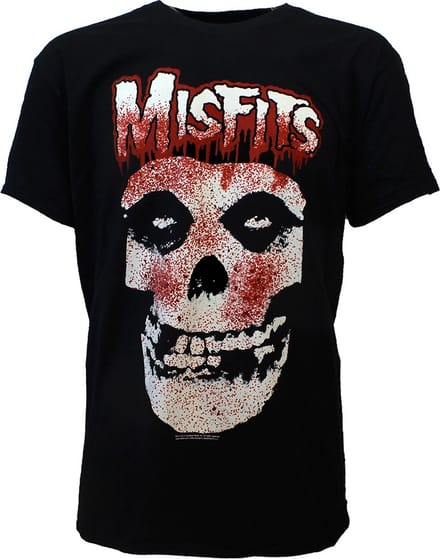 Misfits Bleeding Skull T-Shirt - Officiële Merchandise - S