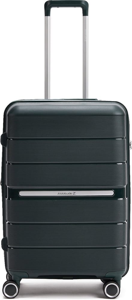 Attitudez EliteZ Reiskoffer Medium Groen 67cm - TSA-slot - Uitbreidbaar