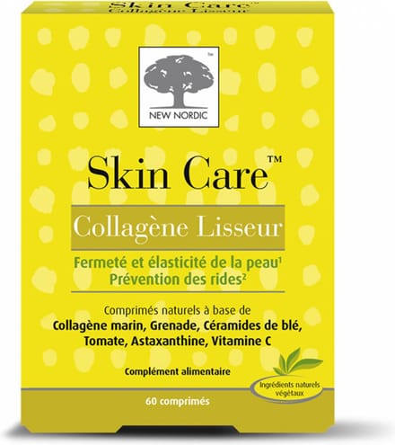 New Nordic Skin Care Collageen Gladmakend 60 Tabletten
