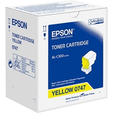 Epson S050747 toner cartridge geel (origineel)