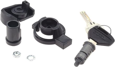 Security Lock Set - Sluitset Motor - Motorbeveiliging - Compl Cod SL101 - 1 set - Zilver