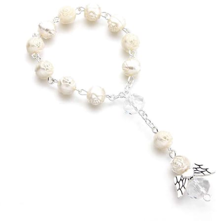 Dailygoods- Rozenkrans Hanger - Auto Decoratie - Rozenkrans Ketting