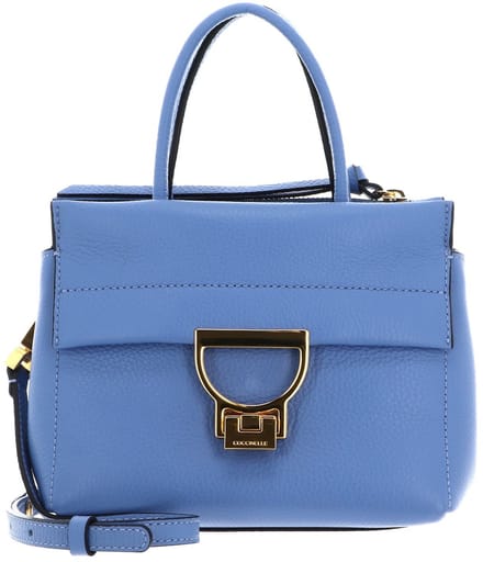 COCCINELLE Leren Handtas Schoudertas Arlettis Handbag Azul Blauw