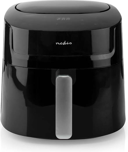 Nedis heteluchtfriteuse 7,2 l timer: 240 min aantal vooringestelde programma's: 8 digitaal zwart 1800 W