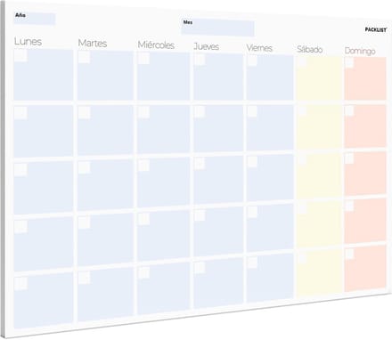 A4 Maandplanner - Organiser & Perpetuele Kalender zonder Datum - Ecologisch Ontwerp, 100% Papier