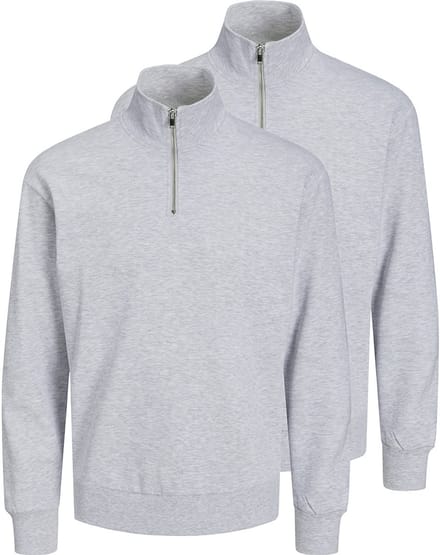 Jack & Jones Heren sweattroyer 2 pack Bradley