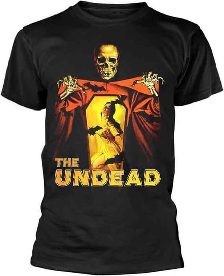 Plan 9 Unisex Tshirt -S- THE UNDEAD (BLACK) Zwart