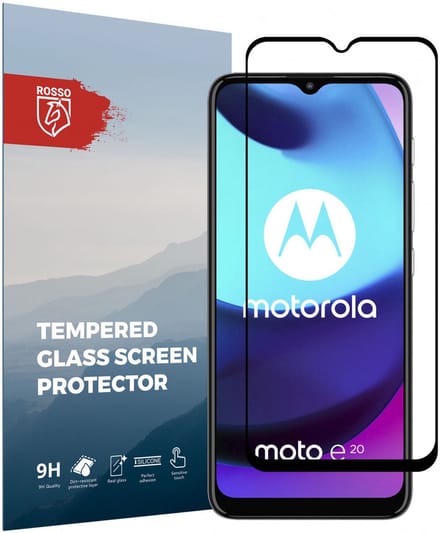 Rosso Motorola Moto E20 9H Tempered Glass Screen Protector