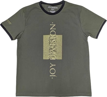 Joy Division - Blended Pulse Heren T-shirt - S - Groen