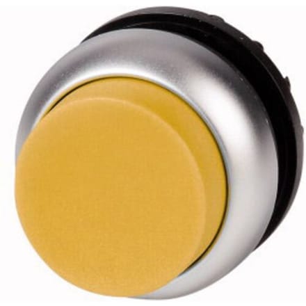Eaton 216646 M22-DH-Y Druktoets Kunststof frontring Knop 1 stuk(s) Single