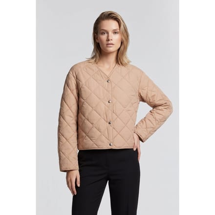 ARKET Kanal Quilt Beige Taglia: L | Giacche corte Outlet | Donna | Marrone