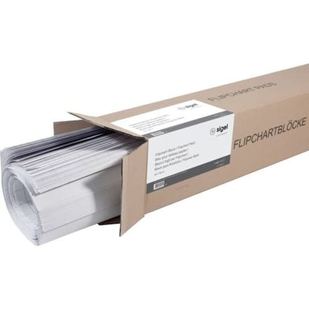 Sigel Flipoverblok Meet Up 80g 68x98cm geruit 5 sets a 20 vel met perforatie