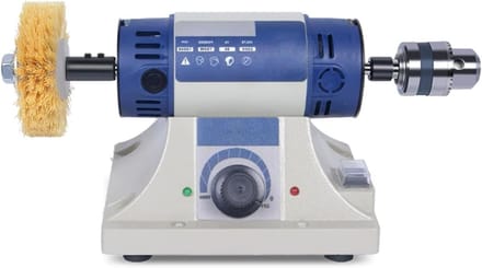 Mini Tafelzaag - Draaibank Machine - Hobby Werk - Variabele Snelheid - 16x14x13cm - Zwart