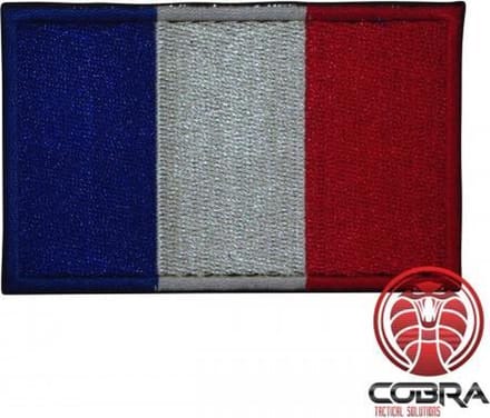 vlag Frankrijk geborduurde militaire patch embleem met klittenband