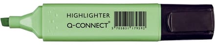 Q-CONNECT markeerstift pastel, groen 10 stuks