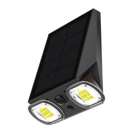 Solar wandlamp met sensor 800LM STRIKER