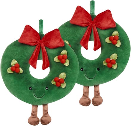 BONBON - Sierkussen set 2 - Groen - 45 cm - Katoen