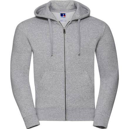 Russell Heren Authentic Full Zip Hoodie (Licht Oxford)