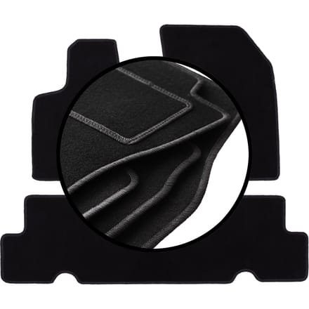 Complete set veloursmatten voor: Citroen C4 Picasso II minivan (2013-)
