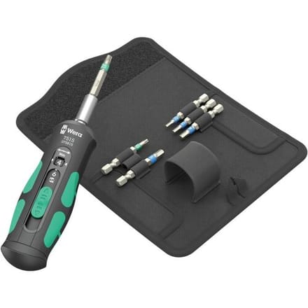 Wera 7515/7 Kraftform Safe-Torque Speed Bicycle 1 05075850001 Bitset 7-delig Torx, Inbus Incl. bithouder en schroevendraaier