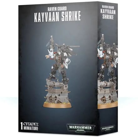 25-delig beeldje Games Workshop Warhammer 40k - Raven Guard Kayvaan Shrike