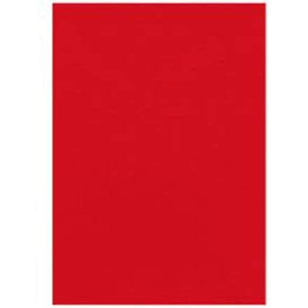 Fellowes dekblad leer, A4, voor inbindmachine, rood, 250 g, 25 stuks