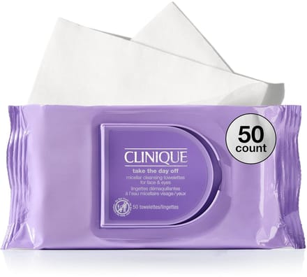 Clinique Take The Day Off Micellar Cleansing Reinigingsdoekjes - 50 stuks