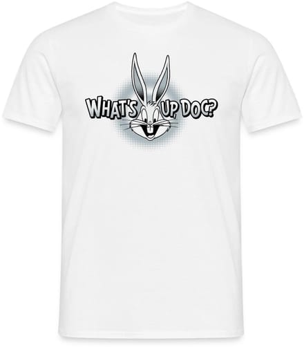 Looney Tunes Bugs Bunny What's Up Doc T-Shirt Heren