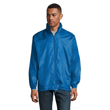 SOLS Unisex Shift Showerproof Windbreaker Jasje (Koningsblauw)