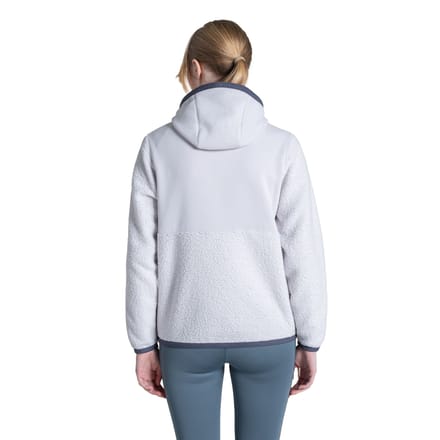 Craghoppers Dames/Dames Telesto Fleece Jas met Capuchon (Maangrijs)