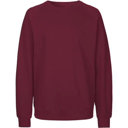 Neutral - Unisex Sweatshirt - Bordeaux - 100% Biologisch Katoen maat M