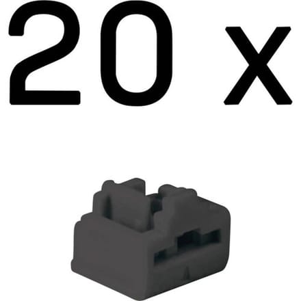 LINDY 47892 RJ45-poortsloten Zwart