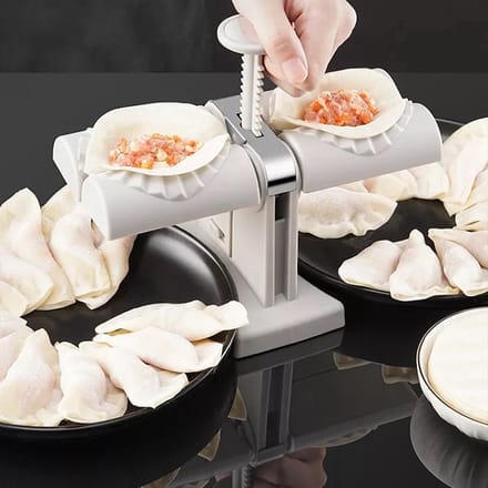 Borvat® Dumpling Maker Set – 2 Stuks – Zelfgemaakte Dumplings Maken – Ravioli en Pastei