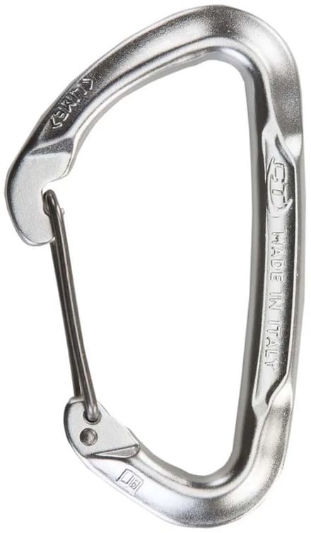 Climbing Technology Lime W Karabijnhaak Zilver