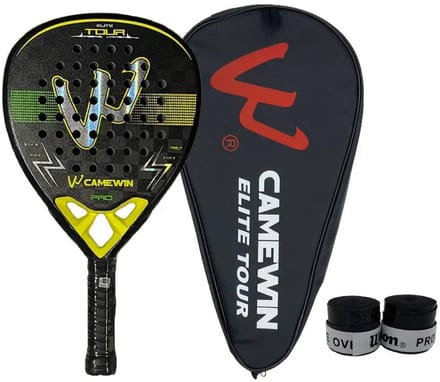 Nivard Padel Racket - Padelrackets - Padelracket - Geel
