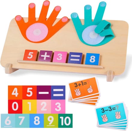 BOTC Match Spel - Leren rekenen - Educatief spel - Houten - Vanaf 3 jaar
