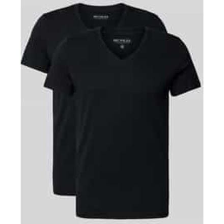 T-shirt van katoen in een set van 2