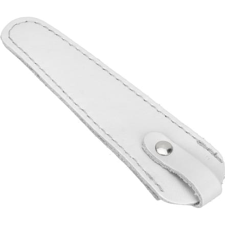 Sac à ciseaux professionnel en cuir PU, porte-ciseaux portable, étui de rangement pour ciseaux, outil de coiffure blanc blanc