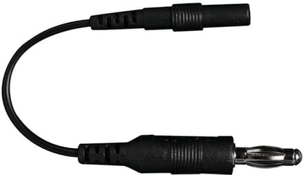 Dungeon Lab - 2 mm vrouwelijke banaanstekker naar 4 mm pin
