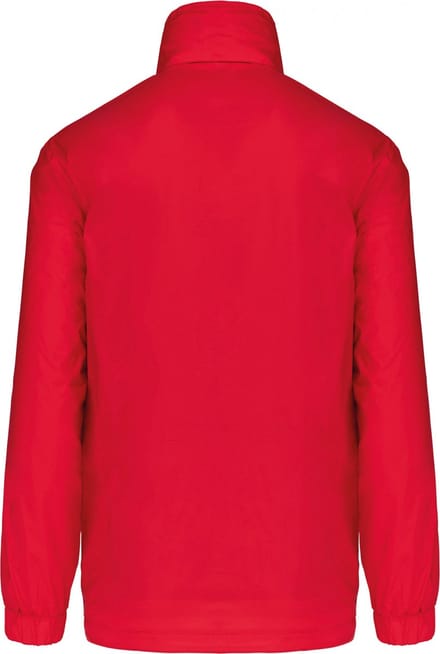 Kariban Gevoerde windbreaker heren K632 - Red - M
