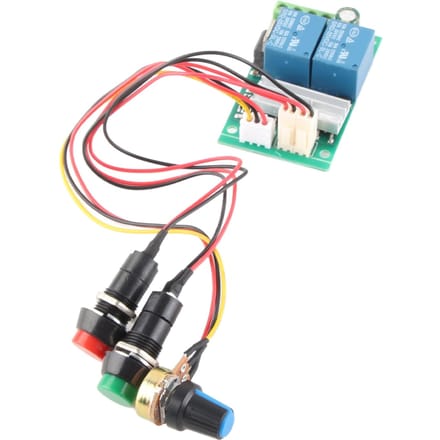 Motorsnelheidsregelaar PWM Regulator Schakelaar Regelmodule CW CCW Rotatie DC6V 12V 24V