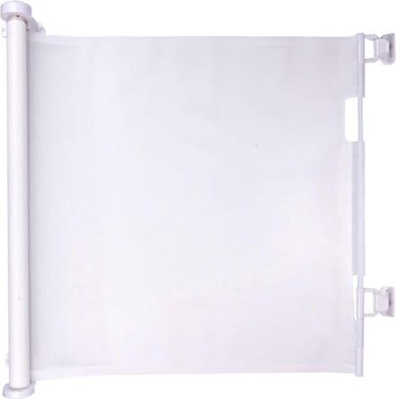 maxxpro Uitschuifbaar Hekje - 11 x 160 x 86 CM - Bediening met 1 Knop - Flexibel - Wit