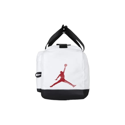 Jordan Air Classic Groot Logo Grote Capaciteit Ritssluiting Polyester Bagage Reistas Unisex Bagage Wit 9A0168-001 White white