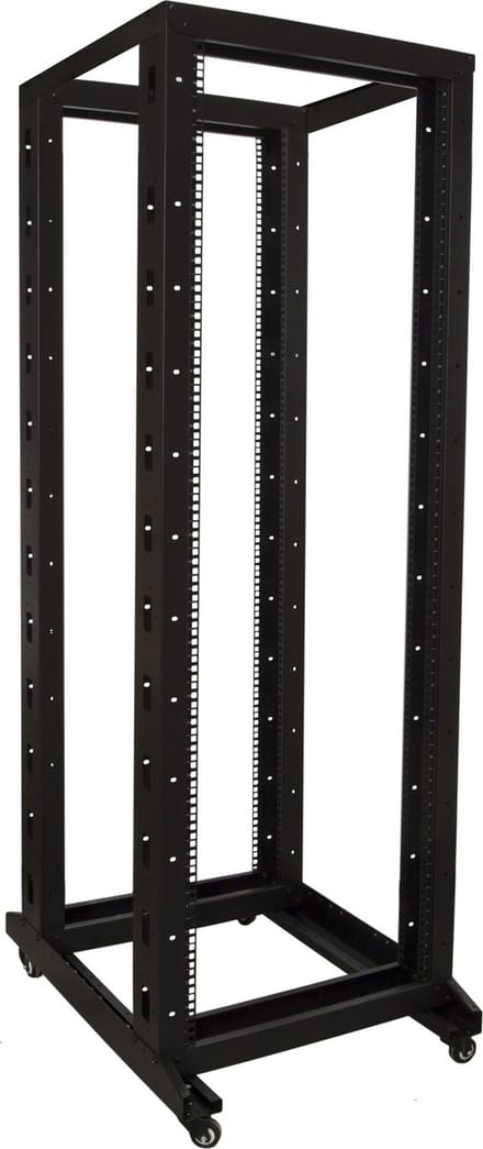 DSIT 37U relay rack op wielen 600x800x1800mm (BxDxH)